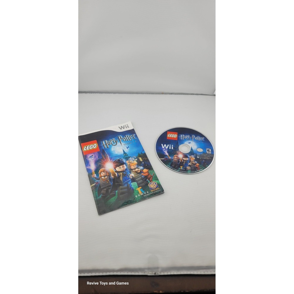 LEGO Harry Potter: Years 1-4 (Nintendo Wii, 2010) Game and Manual Tested Working